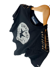 Load image into Gallery viewer, Pinned Up Cropped Tee - M
