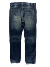 Load image into Gallery viewer, Patched Jeans Blue - 32 W x 34 L
