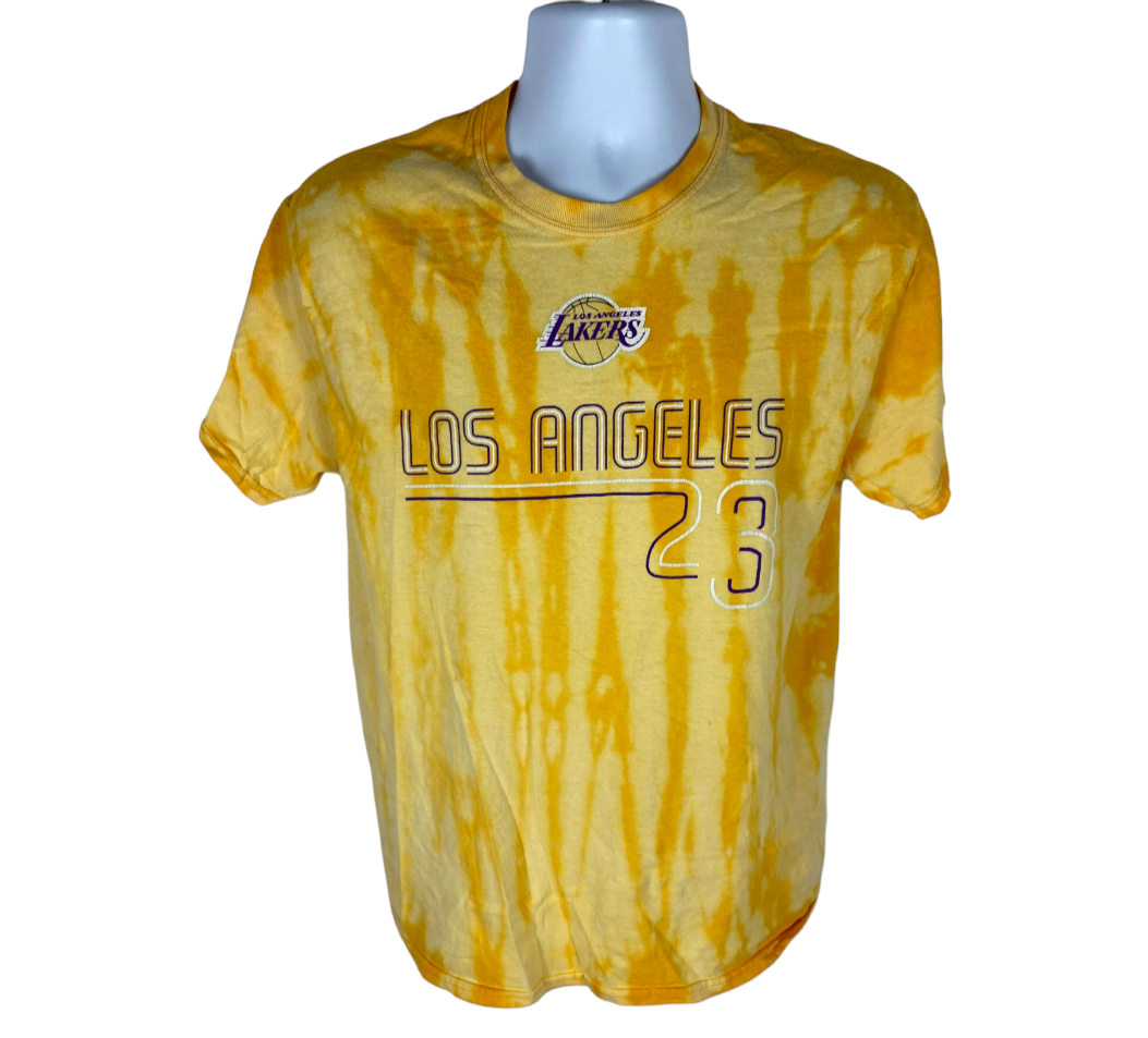 Basketball Bleach Dye T-Shirt - M