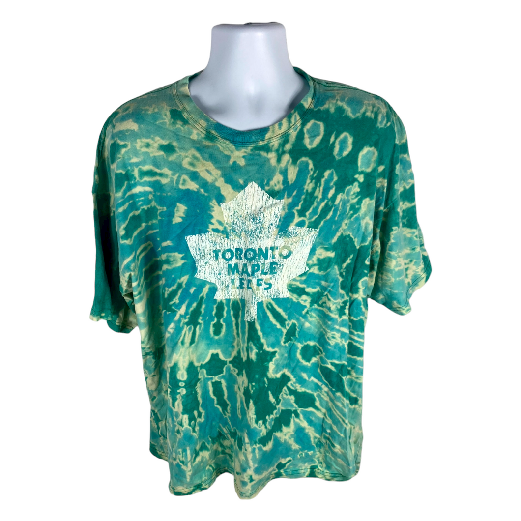Hockey Bleach Dye T-Shirt - 2XL
