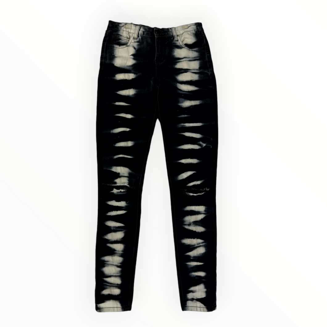 Zebra Striped Jeans - 4