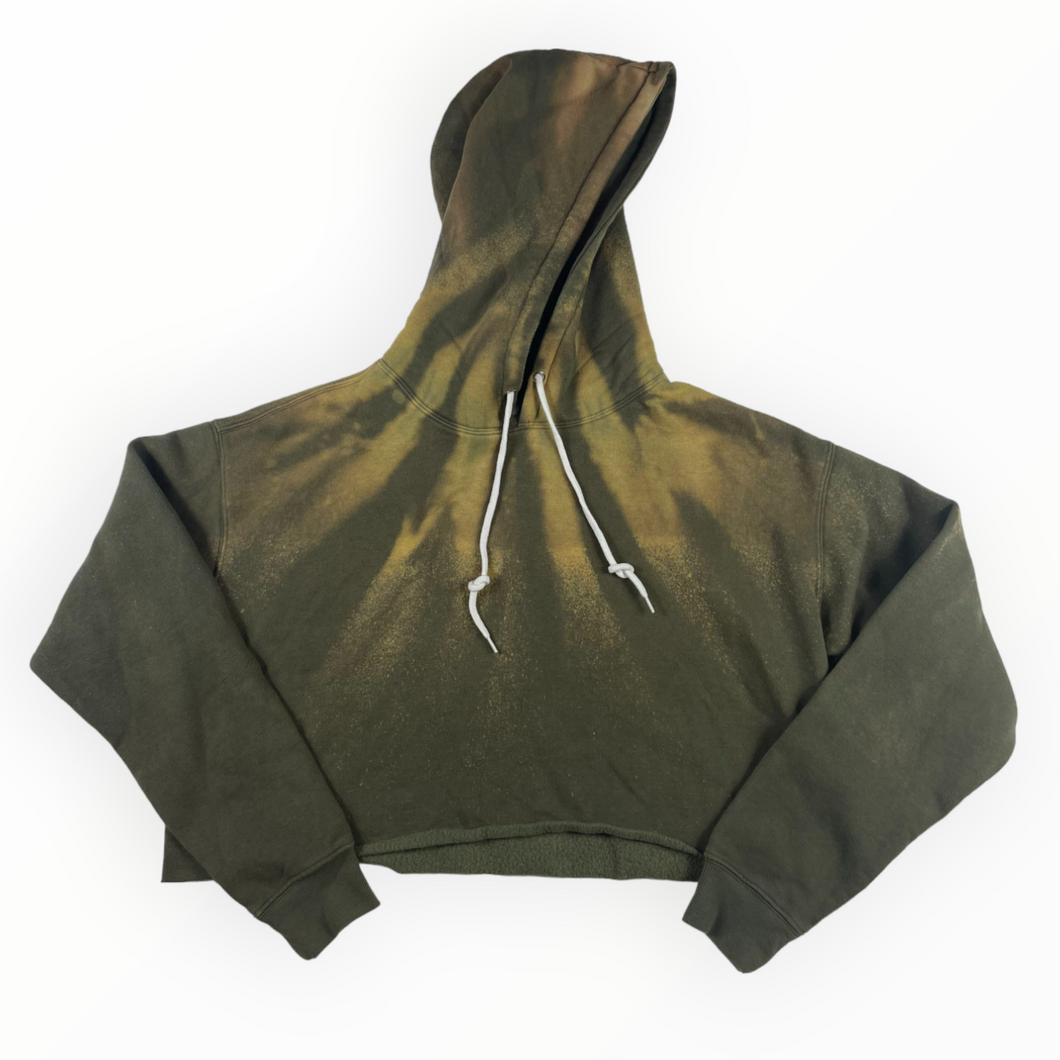 Cropped Garden Hoodie -L