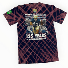 Load image into Gallery viewer, Football Bleach Dye T-Shirt - M
