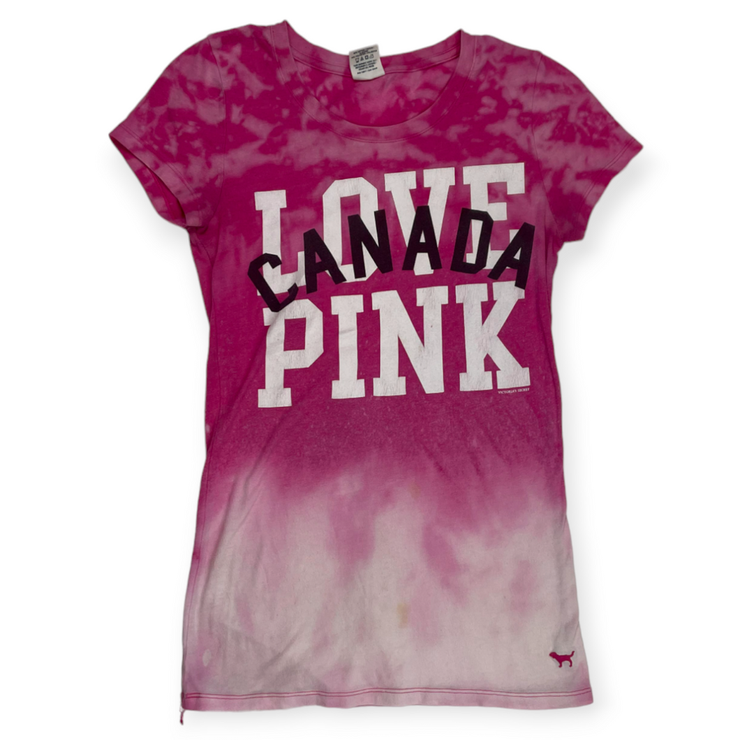 Lover Girl Bleach Dye T-Shirt- M