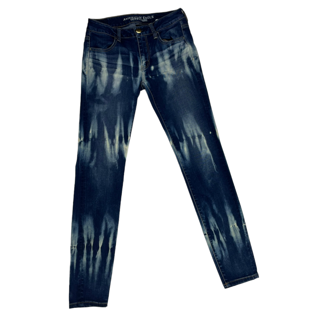 Drip Bleach Jeans - 4