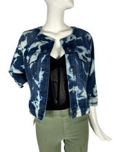 Load image into Gallery viewer, Womens Cropped Jean Jacket  - L
