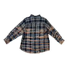 Load image into Gallery viewer, Ribcage Bleach Dye Flannel - 3XL
