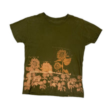 Load image into Gallery viewer, Sunflower Daydream Bleach Dye  Tee- M
