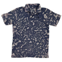 Load image into Gallery viewer, Crumple Bleach Dye Polo - S
