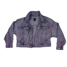 Load image into Gallery viewer, Womens Cropped Jean Jacket  - XL
