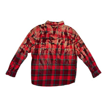 Load image into Gallery viewer, Fire On The Mountain Bleach Dye Flannel - XL
