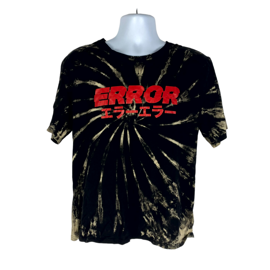 Error Bleach Dye T-Shirt - XL