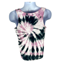 Load image into Gallery viewer, Uncaged Pink &amp; Black Women&#39;s Spiral Tank Top - L
