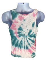 Load image into Gallery viewer, Uncaged Pink &amp; Blue Spiral Women&#39;s Tank Top* - M
