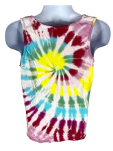 Load image into Gallery viewer, Uncaged Rainbow Spiral Women&#39;s Tank Top - XL
