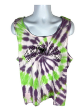 Load image into Gallery viewer, Uncaged Purple &amp; Green Tank Top - XL
