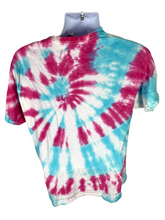 Load image into Gallery viewer, Uncaged Pink &amp; Blue Spiral T-Shirt - L
