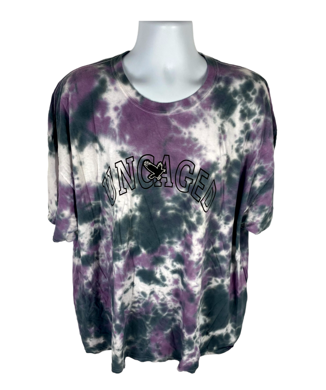 Uncaged Black & Purple Galaxy T-Shirt - 3XL