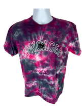 Load image into Gallery viewer, Uncaged Pink &amp; Black Galaxy T-Shirt - M
