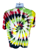 Load image into Gallery viewer, Uncaged Rasta Spiral T-Shirt - XL
