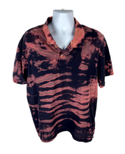 Load image into Gallery viewer, Blue &amp; Red Tiger Striped Polo - 2XL
