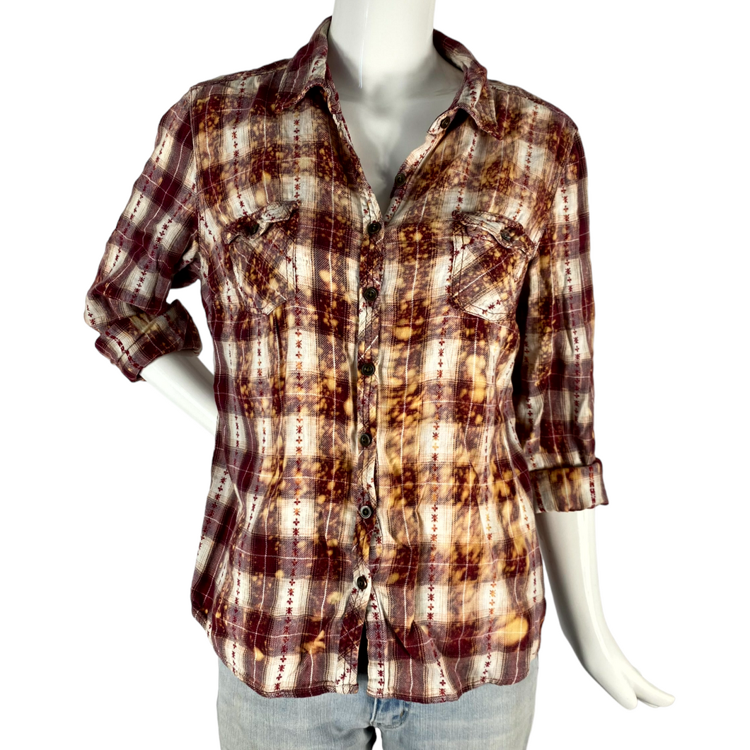 Fly High Checkered Flannel - M / L