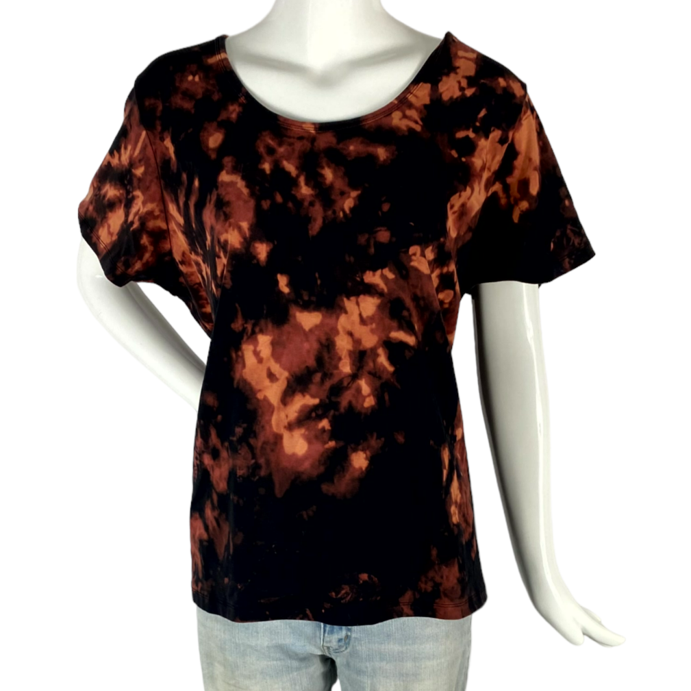 Fiery Night - Crumple Blouse- 2XL (22/24)