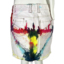 Load image into Gallery viewer, Modern Art Denim Skirt - 8
