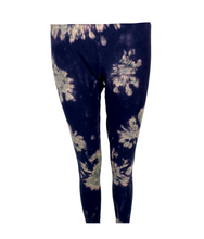 Load image into Gallery viewer, Blue Burst Bleach Dye Sweatpants- M
