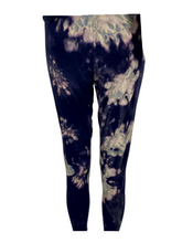 Load image into Gallery viewer, Blue Burst Bleach Dye Sweatpants- M
