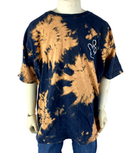Load image into Gallery viewer, ASL ABC  Bleach Dyed Kids T-Shirt - L (12/14)
