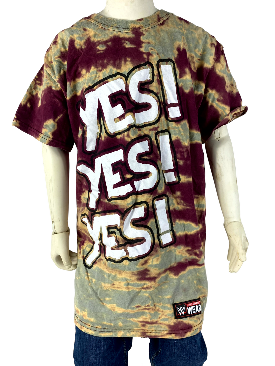 Wrestling Bleach Dye Kids T-Shirt-  XL (12/14)
