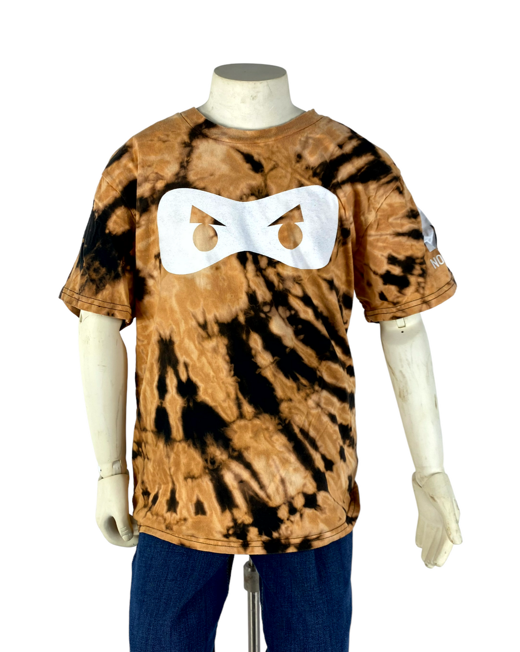 Ninja in Training Bleach Dye Kids T-Shirt - M (8/10)
