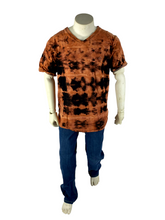 Load image into Gallery viewer, Crumple Tie-Dye V-Neck Kids Tee- M (10/12)
