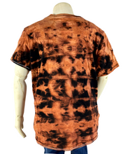 Load image into Gallery viewer, Crumple Tie-Dye V-Neck Kids Tee- M (10/12)
