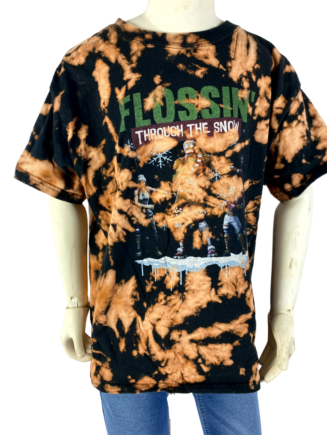 Video game Bleach Dye Kids T-Shirt - M (8/10)