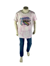 Load image into Gallery viewer, Rainbow Van Tie Dye Girls T-Shirt - XL
