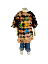Load image into Gallery viewer, Video Game Bleach Dye Kids T-Shirt- M (8/10)
