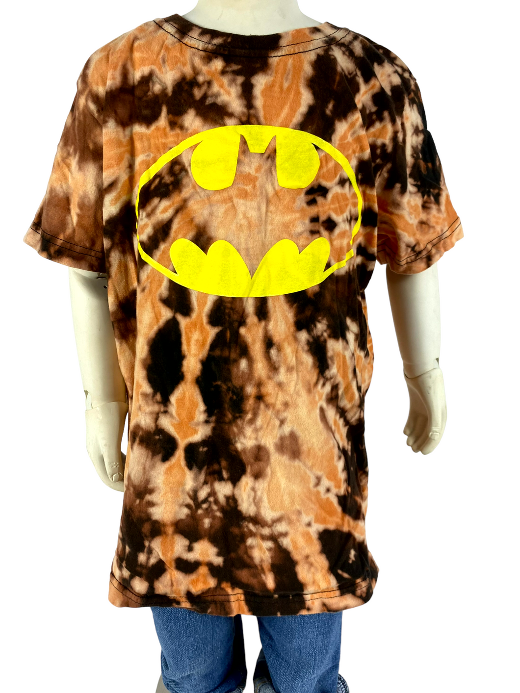 Superhero Spiral T-Shirt Kids- M (8/10)