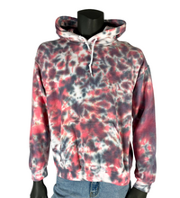 Load image into Gallery viewer, Red &amp; Purple Crumple Sweatshirt - M
