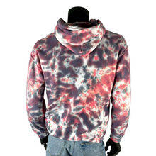 Load image into Gallery viewer, Red &amp; Purple Crumple Sweatshirt - M
