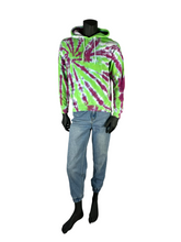 Load image into Gallery viewer, Green &amp; Purple Spiral Sweatshirt - S
