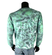 Load image into Gallery viewer, Mint &amp; Black Crumple Crewneck - S
