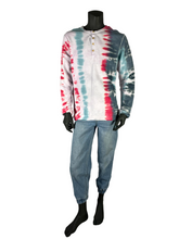 Load image into Gallery viewer, Tie Dye Quarter Button Long Sleeve - XL
