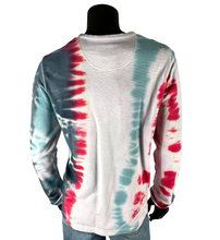 Load image into Gallery viewer, Tie Dye Quarter Button Long Sleeve - XL
