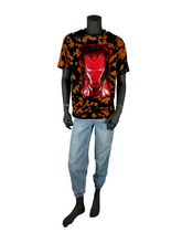 Load image into Gallery viewer, Superhero Bleach Dye T-Shirt - XL
