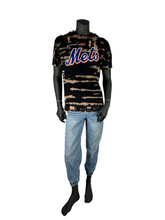 Load image into Gallery viewer, Baseball Bleach Dye T-Shirt - L
