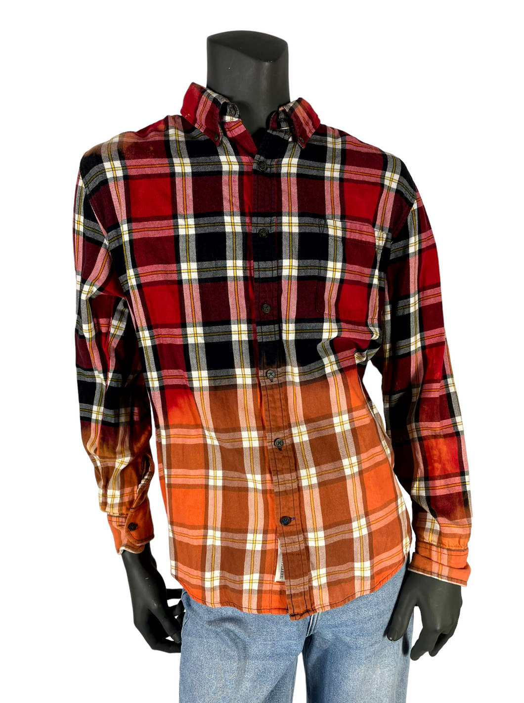 Dip Dye Flannel - L