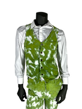 Load image into Gallery viewer, Mens 2 Piece Linen Tie Dye Suit - S (38/32)
