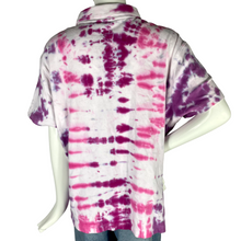 Load image into Gallery viewer, Striped Tie Dye Polo - XL
